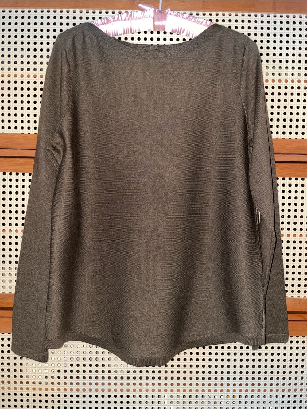 🛍️Nana’s Corner🥂 Chico’s Olive Green Women’s Sweater Top in Olive sz 1 Medium